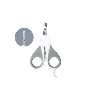 PAKEWAY Cat Nail Clipper Flat Head Grey