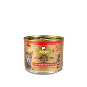 GranataPet Symphonie - No. 8 Pheasant & Duck with Chicken Cat Wet Food