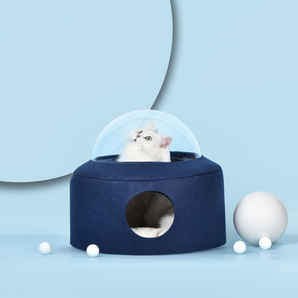 Michu Space Capsule Cat Bed